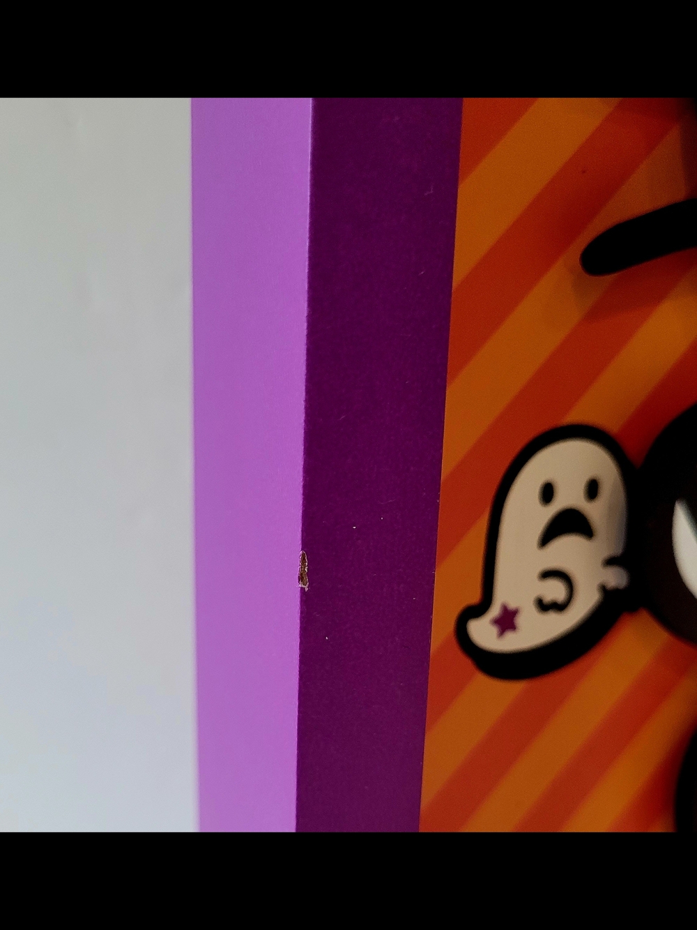 Hello Kitty Mummy Wall Art - Purple Frame, Orange Background - Picture 4 of 4